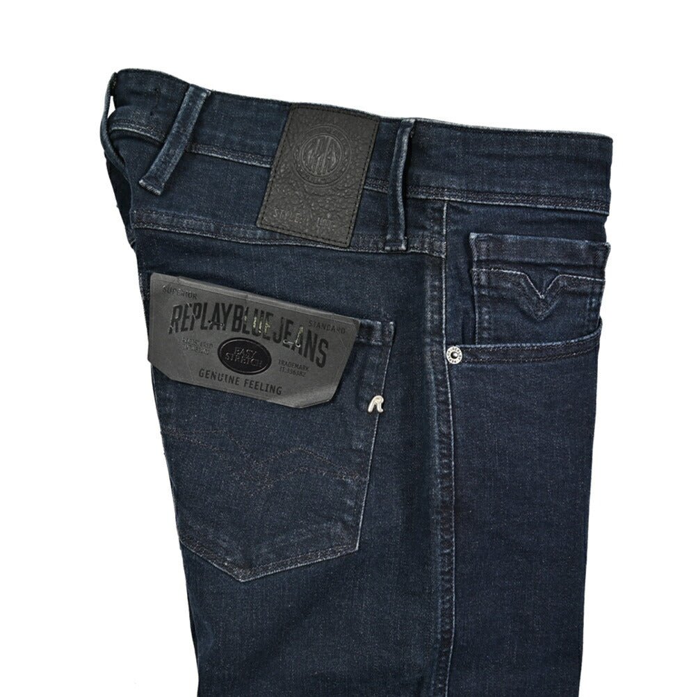 REPLAY ANBASS パワーストレッチデニム スリムフィットジーンズ / M914｜429562-W30-L32｜GUARDAROBA MILANO OFFICIAL STORE
