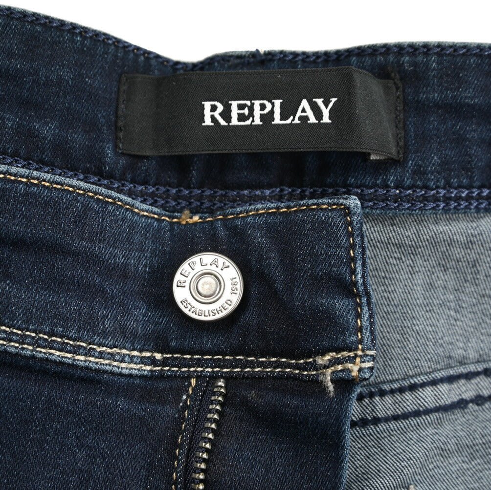 REPLAY ANBASS パワーストレッチデニム スリムフィットジーンズ / M914｜429566-W32-L30｜GUARDAROBA MILANO OFFICIAL STORE