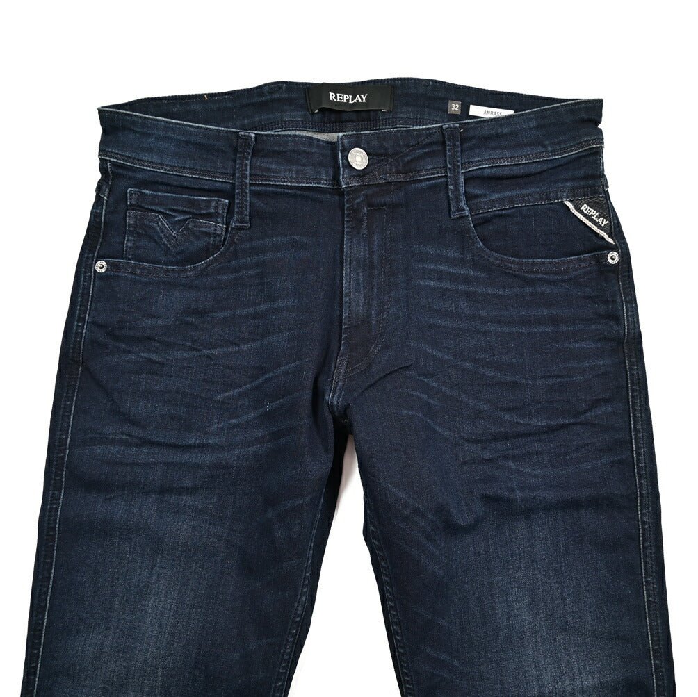 REPLAY ANBASS パワーストレッチデニム スリムフィットジーンズ / M914｜429568-W32-L30｜GUARDAROBA MILANO OFFICIAL STORE