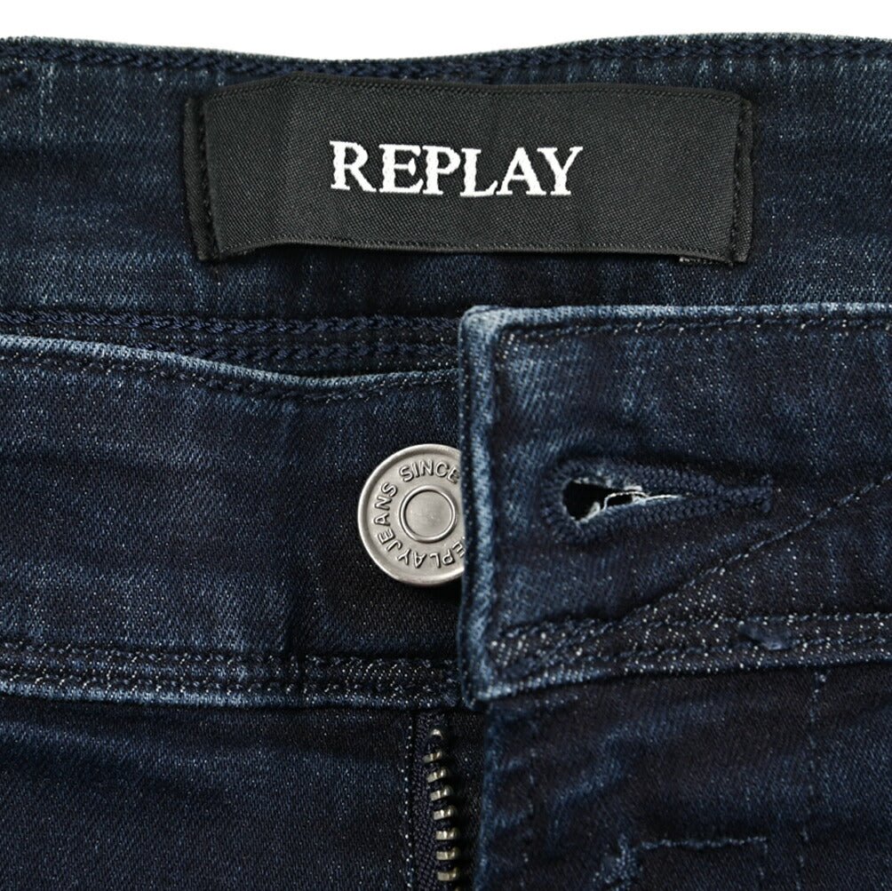 REPLAY ANBASS パワーストレッチデニム スリムフィットジーンズ / M914｜429568-W32-L30｜GUARDAROBA MILANO OFFICIAL STORE