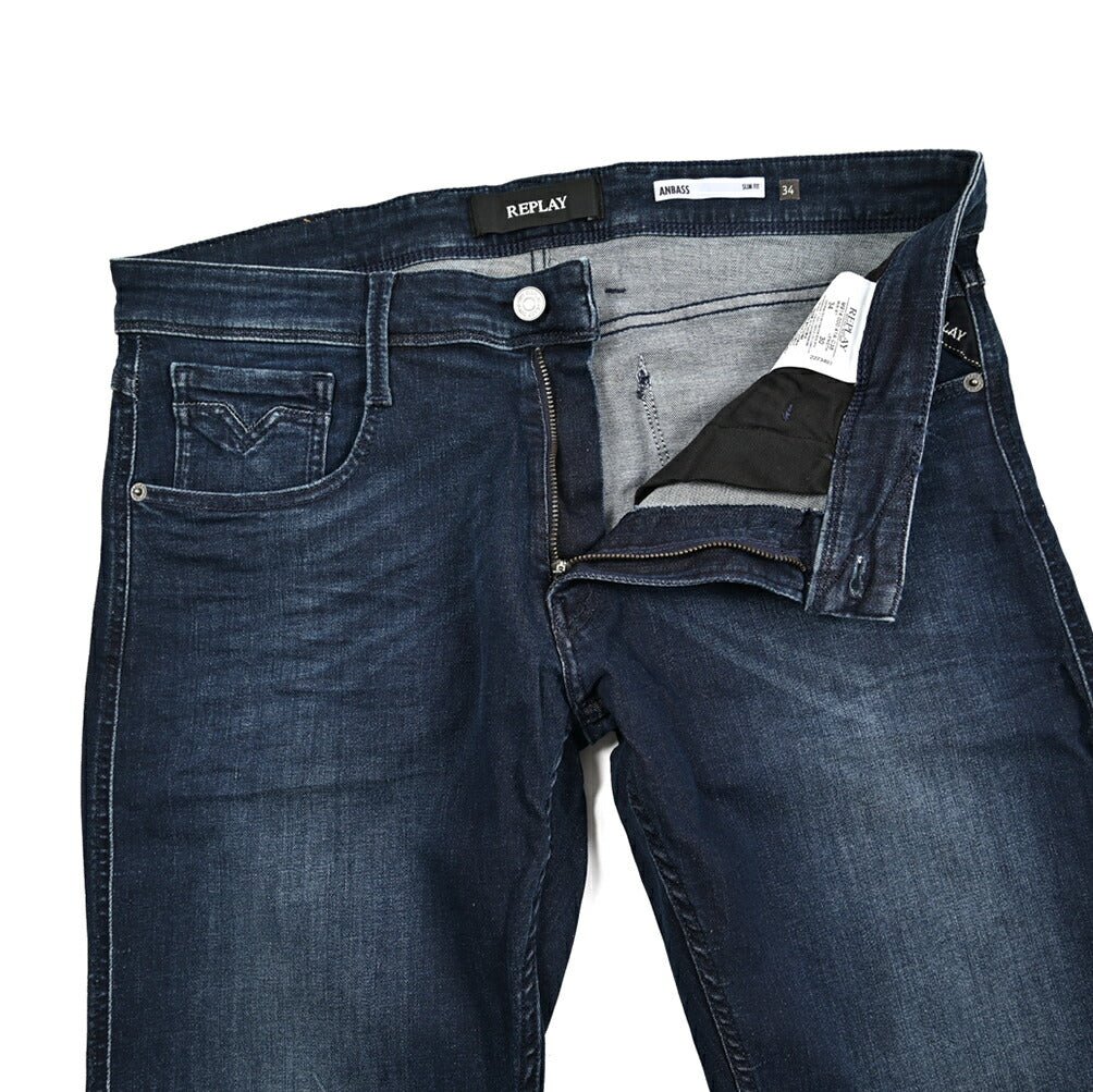 REPLAY ANBASS ストレッチデニム スリムフィットジーンズ / M914｜429577｜GUARDAROBA MILANO OFFICIAL STORE