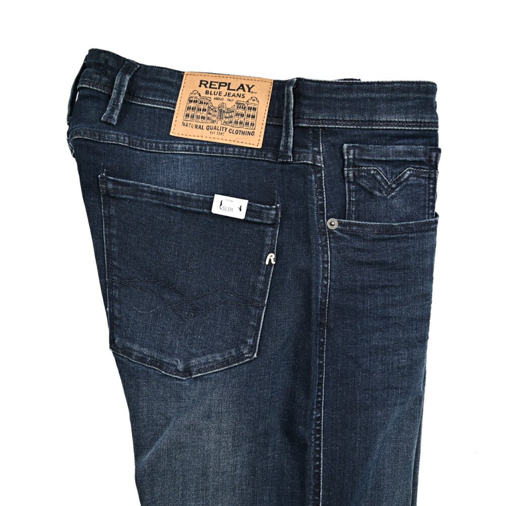 REPLAY ANBASS ストレッチデニム スリムフィットジーンズ / M914｜429577｜GUARDAROBA MILANO OFFICIAL STORE