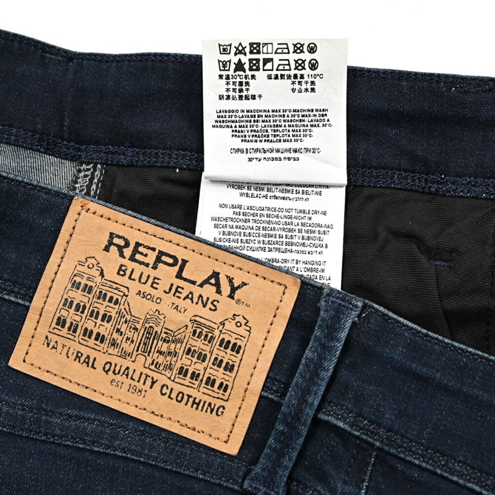REPLAY ANBASS ストレッチデニム スリムフィットジーンズ / M914｜429578｜GUARDAROBA MILANO OFFICIAL STORE