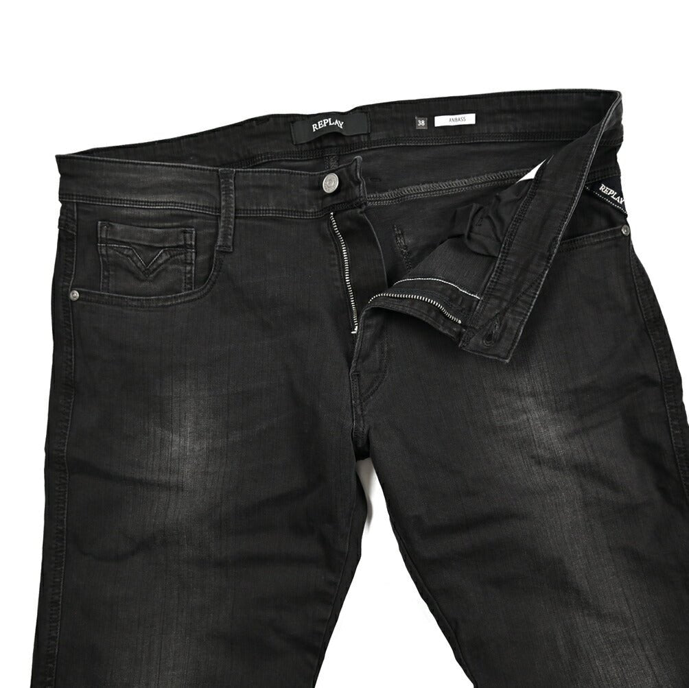 REPLAY ANBASS ストレッチデニム スリムフィットジーンズ / M914｜429579｜GUARDAROBA MILANO OFFICIAL STORE