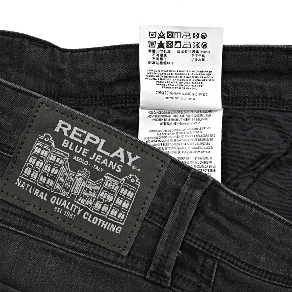 REPLAY ANBASS ストレッチデニム スリムフィットジーンズ / M914｜429582｜GUARDAROBA MILANO OFFICIAL STORE