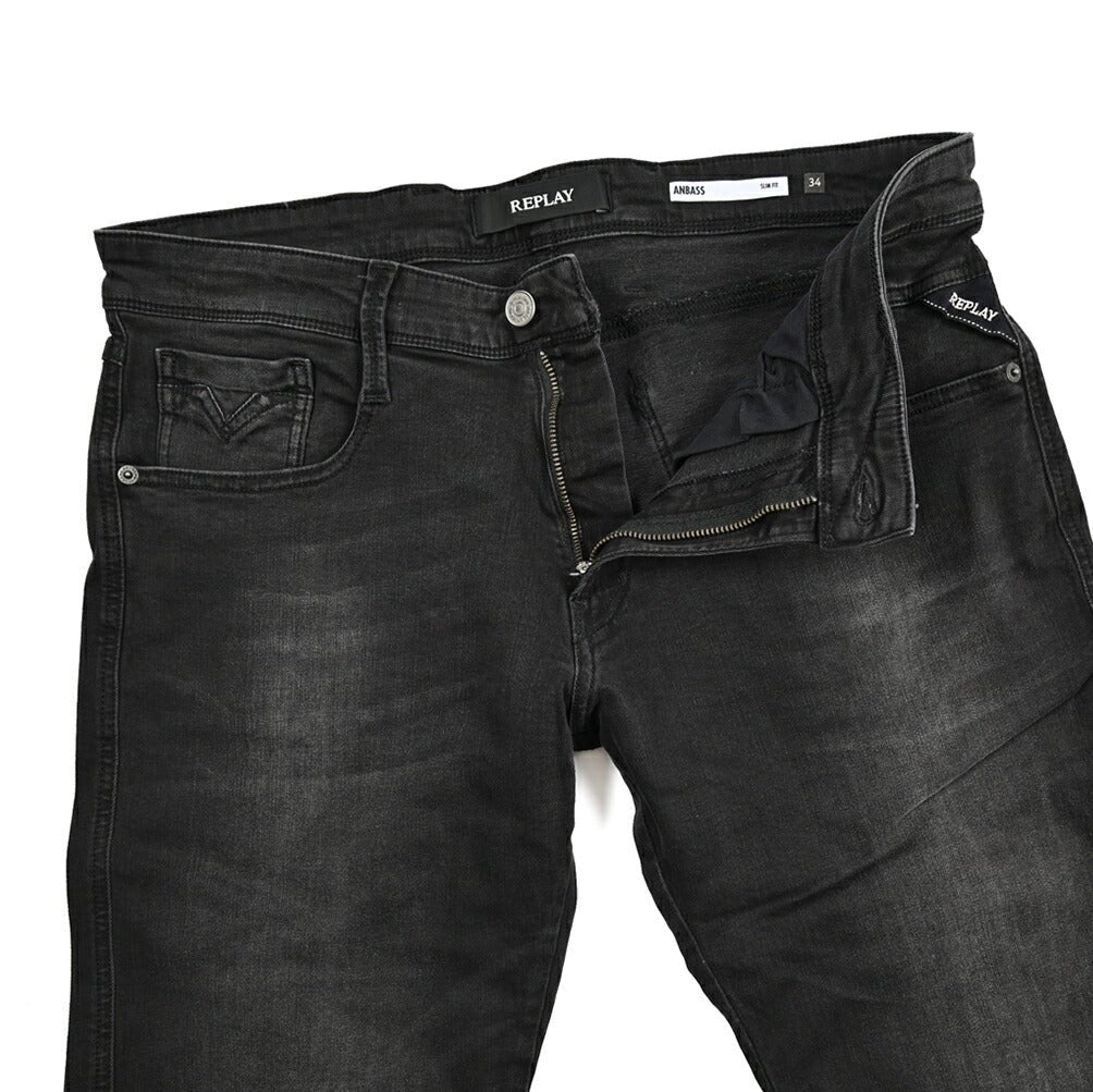 REPLAY ANBASS ストレッチデニム スリムフィットジーンズ / M914｜429582｜GUARDAROBA MILANO OFFICIAL STORE