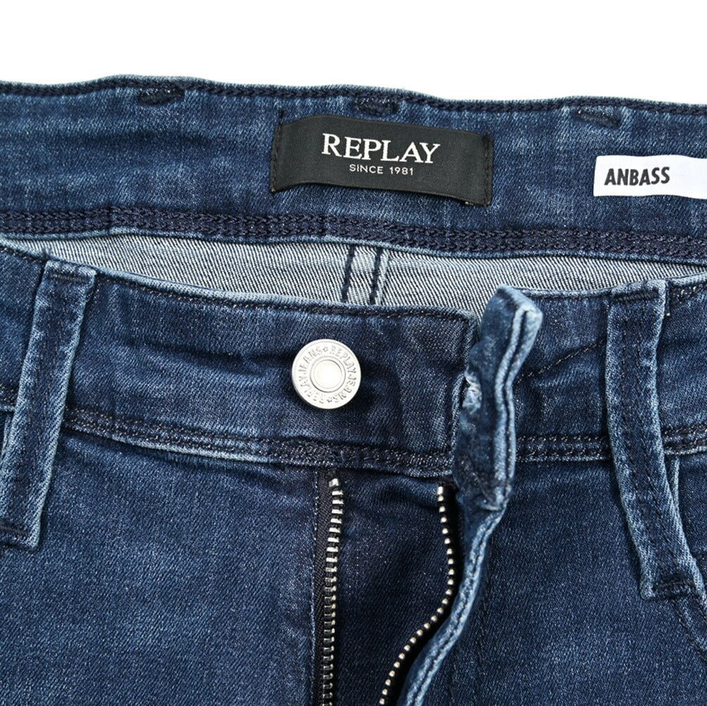秋冬先行セール｜REPLAY ANBASS ストレッチデニム スリムフィットジーンズ / M914D｜429390-W33-L34｜GUARDAROBA MILANO OFFICIAL STORE