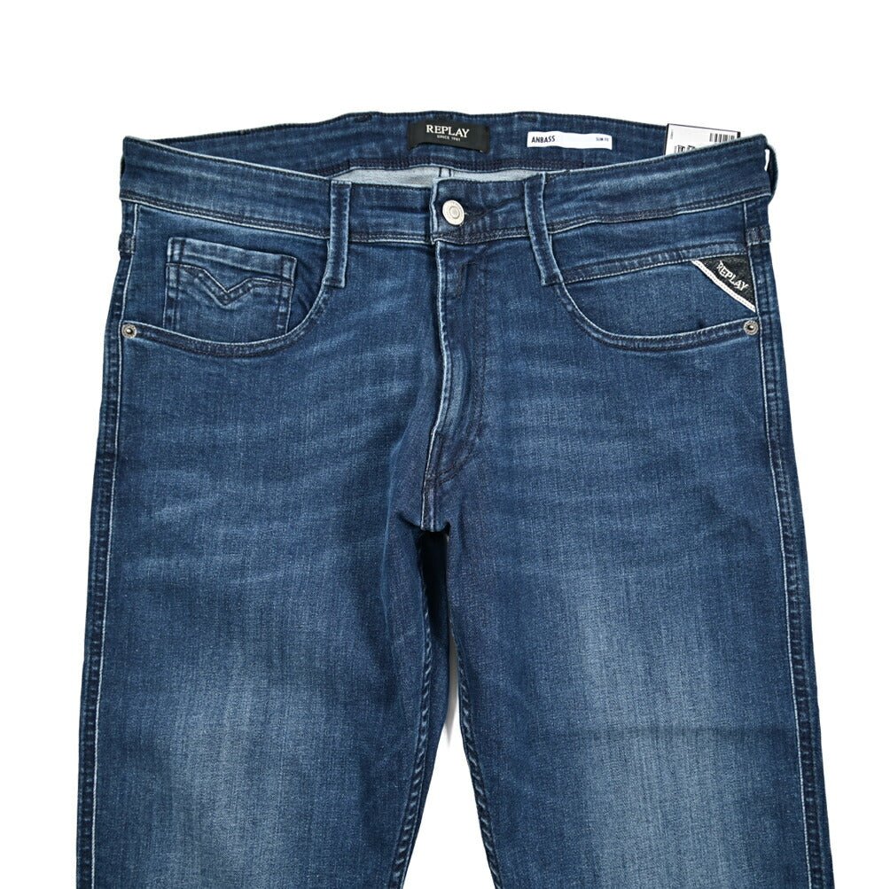 秋冬先行セール｜REPLAY ANBASS ストレッチデニム スリムフィットジーンズ / M914D｜429390-W33-L34｜GUARDAROBA MILANO OFFICIAL STORE