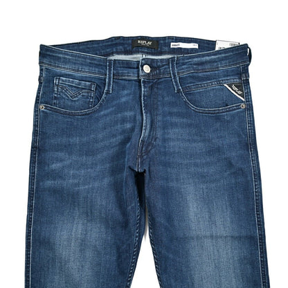 秋冬先行セール｜REPLAY ANBASS ストレッチデニム スリムフィットジーンズ / M914D｜429390-W33-L34｜GUARDAROBA MILANO OFFICIAL STORE