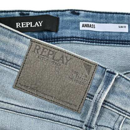 秋冬先行セール｜REPLAY ANBASS ストレッチデニム スリムフィットジーンズ / M914Y｜427171-W27-L30｜GUARDAROBA MILANO OFFICIAL STORE