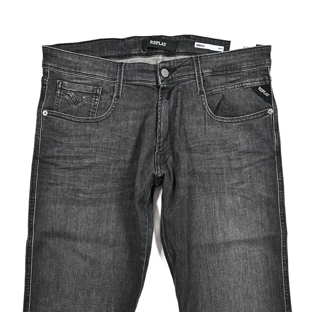 REPLAY ANBASS ストレッチデニム スリムフィットジーンズ / M914Y｜428616-W32-L36｜GUARDAROBA MILANO OFFICIAL STORE