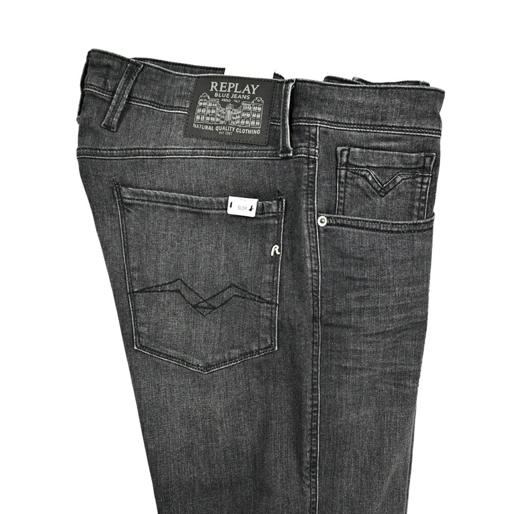 REPLAY ANBASS ストレッチデニム スリムフィットジーンズ / M914Y｜428616-W32-L36｜GUARDAROBA MILANO OFFICIAL STORE