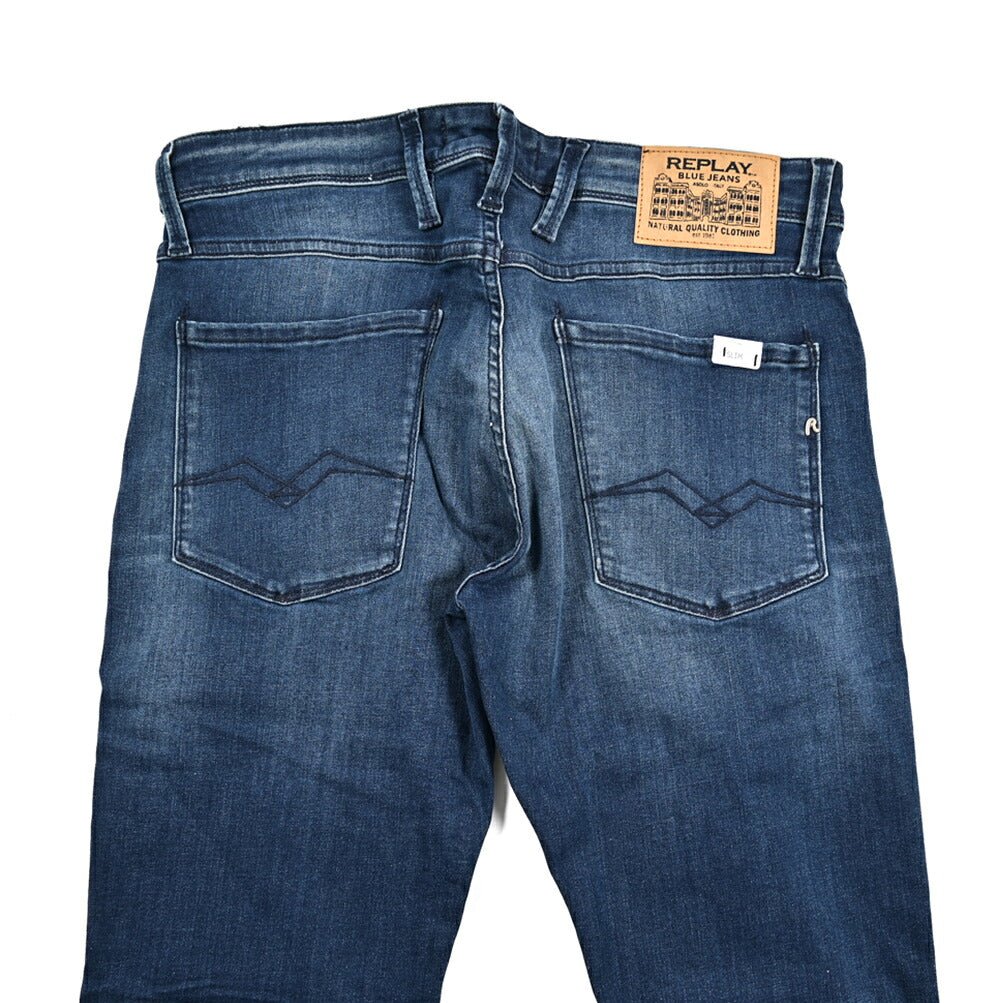 REPLAY ANBASS ストレッチデニム スリムフィットジーンズ / M914Y｜428632-W33-L32｜GUARDAROBA MILANO OFFICIAL STORE