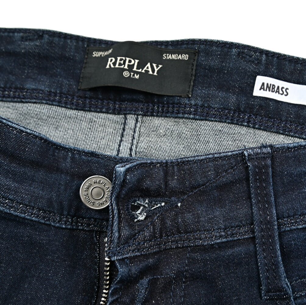 REPLAY ANBASS ストレッチデニム スリムフィットジーンズ / M914Y｜428653-W31-L30｜GUARDAROBA MILANO OFFICIAL STORE