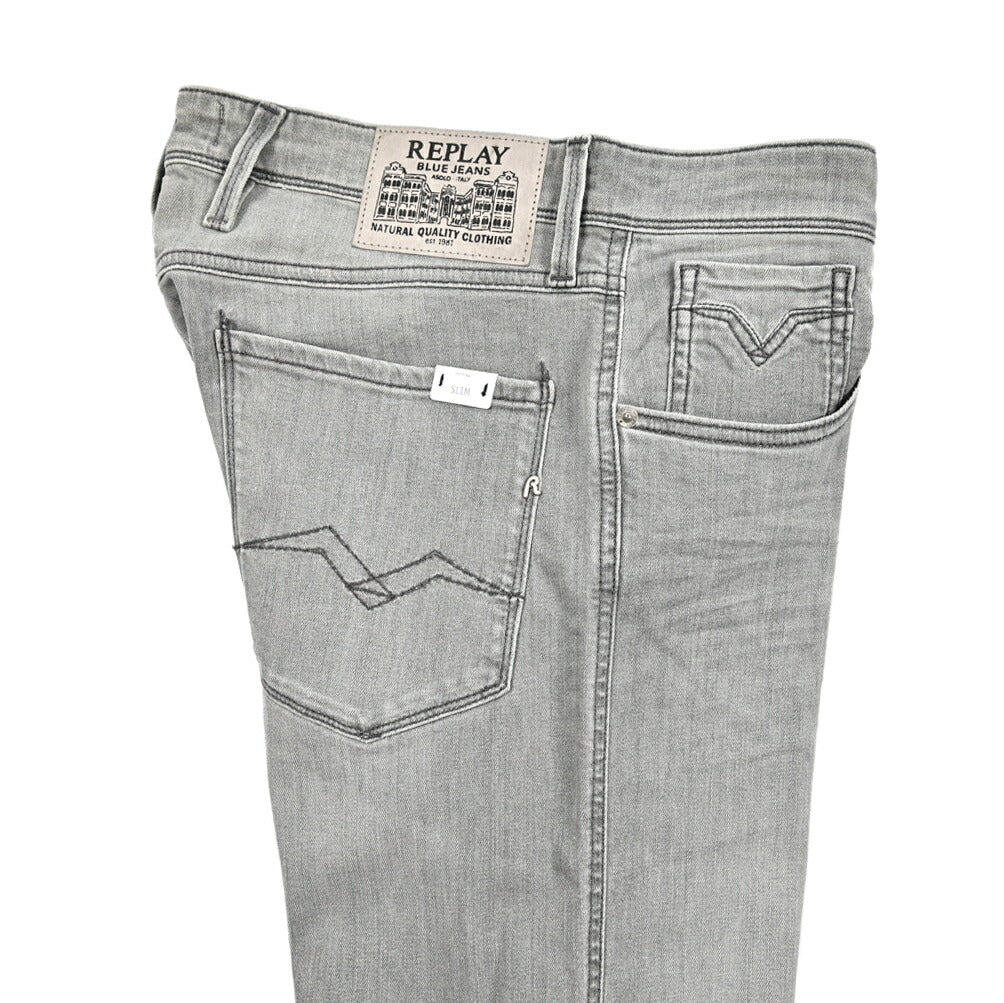 秋冬先行セール｜REPLAY ANBASS ストレッチデニム スリムフィットジーンズ / M914Y｜428667-W32-L32｜GUARDAROBA MILANO OFFICIAL STORE