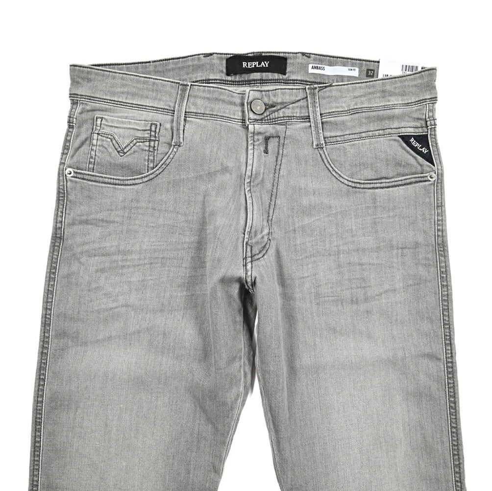 秋冬先行セール｜REPLAY ANBASS ストレッチデニム スリムフィットジーンズ / M914Y｜428667-W32-L32｜GUARDAROBA MILANO OFFICIAL STORE