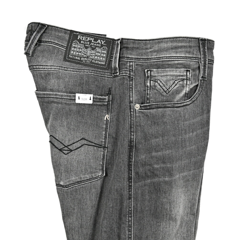REPLAY ANBASS ストレッチデニム スリムフィットジーンズ / M914Y｜428728-W31-L32｜GUARDAROBA MILANO OFFICIAL STORE