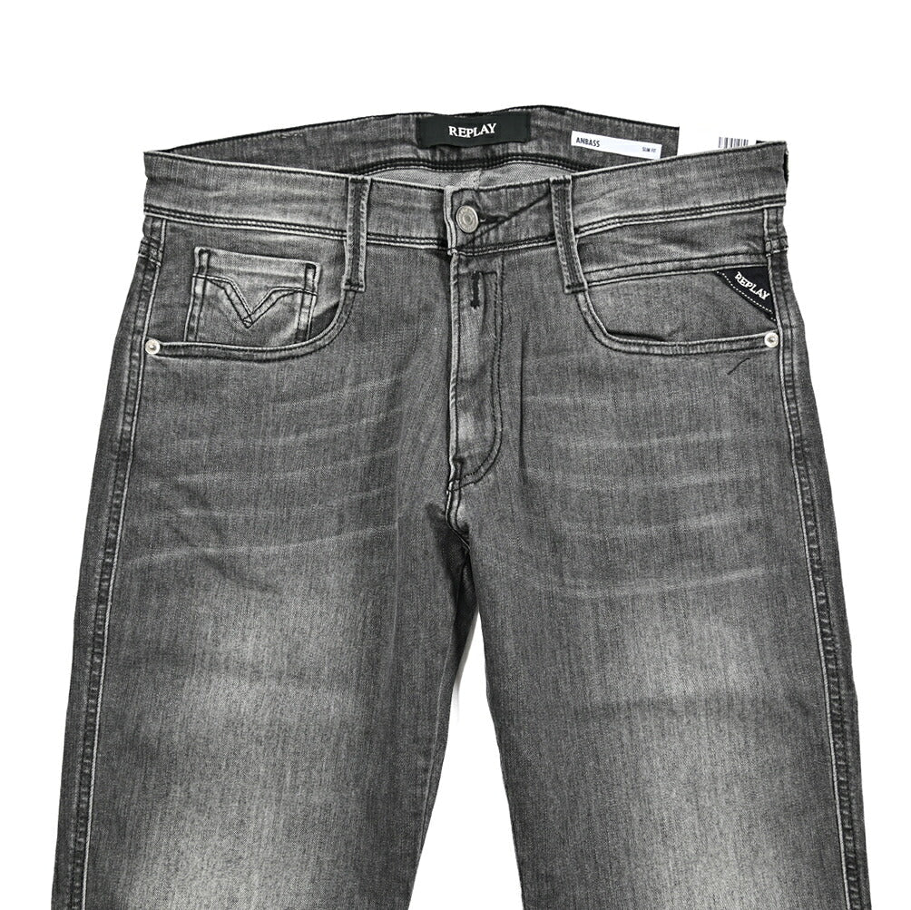 REPLAY ANBASS ストレッチデニム スリムフィットジーンズ / M914Y｜428728-W31-L32｜GUARDAROBA MILANO OFFICIAL STORE