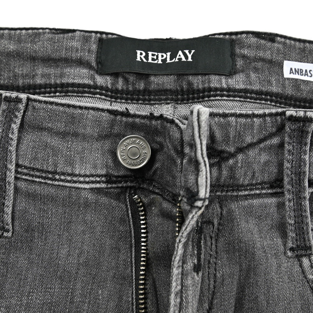 REPLAY ANBASS ストレッチデニム スリムフィットジーンズ / M914Y｜428728-W31-L32｜GUARDAROBA MILANO OFFICIAL STORE