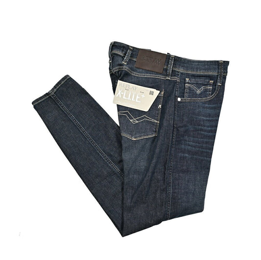 REPLAY ANBASS ライトオンスデニム スリムフィットジーンズ / M914Y｜429271-W30-L30｜GUARDAROBA MILANO OFFICIAL STORE