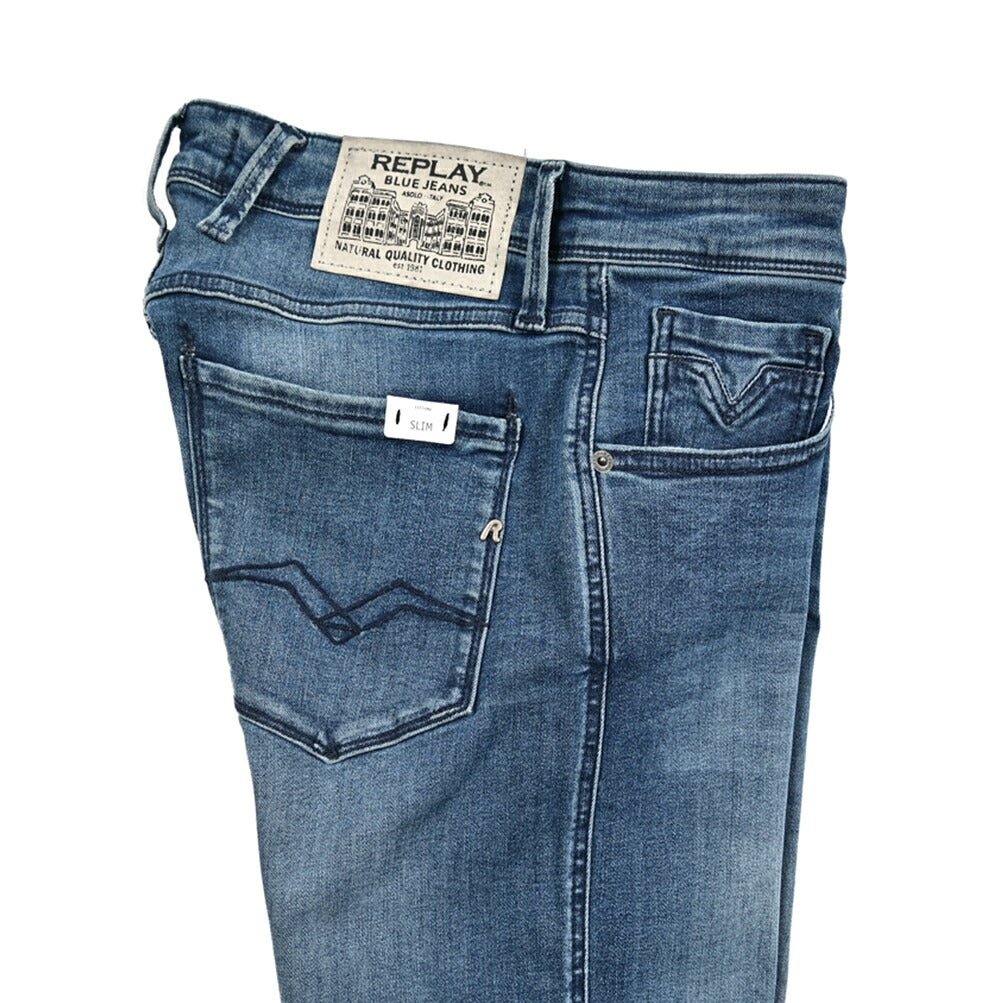 REPLAY ANBASS ストレッチデニム スリムフィットジーンズ / M914Y｜429280-W30-L34｜GUARDAROBA MILANO OFFICIAL STORE