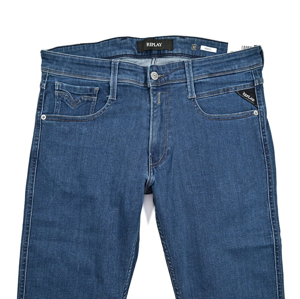 REPLAY ANBASS ストレッチデニム スリムフィットジーンズ / M914Y｜429322-W32-L32｜GUARDAROBA MILANO OFFICIAL STORE