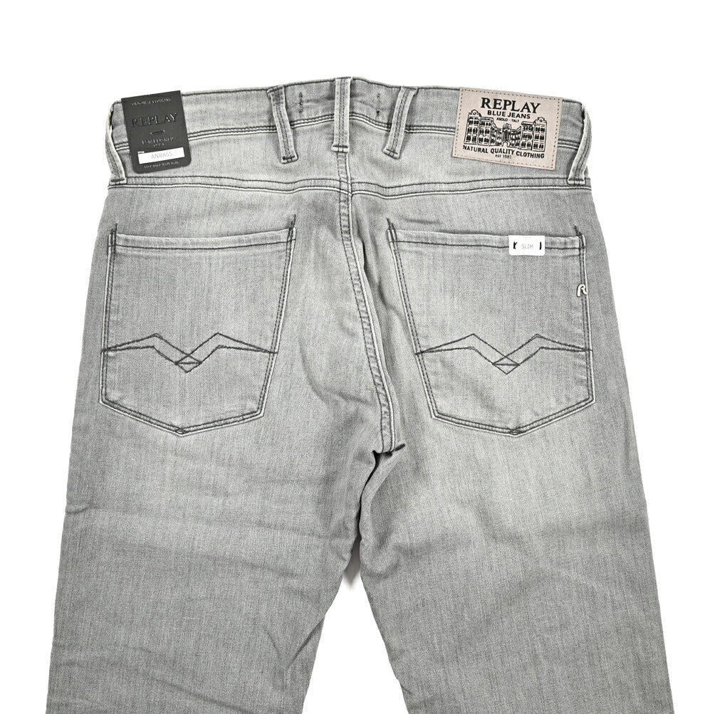 REPLAY ANBASS ストレッチデニム スリムフィットジーンズ / M914Y｜429334-W31-L32｜GUARDAROBA MILANO OFFICIAL STORE