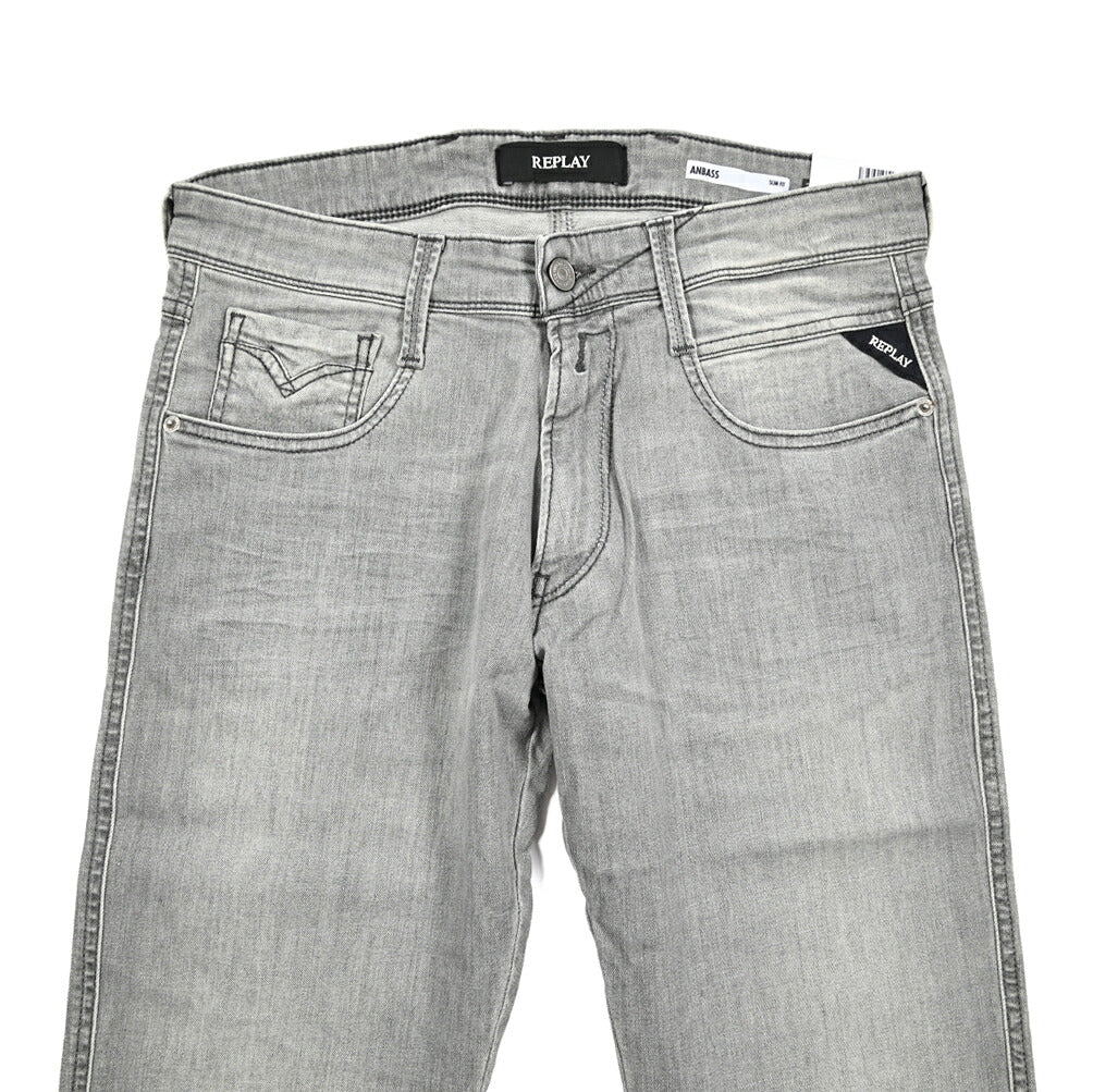 REPLAY ANBASS ストレッチデニム スリムフィットジーンズ / M914Y｜429334-W31-L32｜GUARDAROBA MILANO OFFICIAL STORE