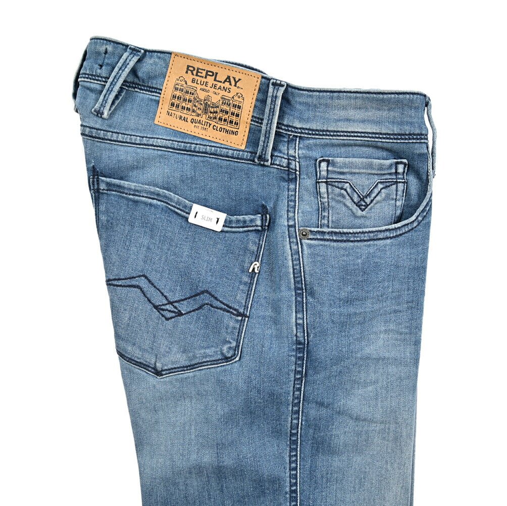 REPLAY ANBASS ストレッチデニム スリムフィットジーンズ / M914Y｜429343-W30-L30｜GUARDAROBA MILANO OFFICIAL STORE