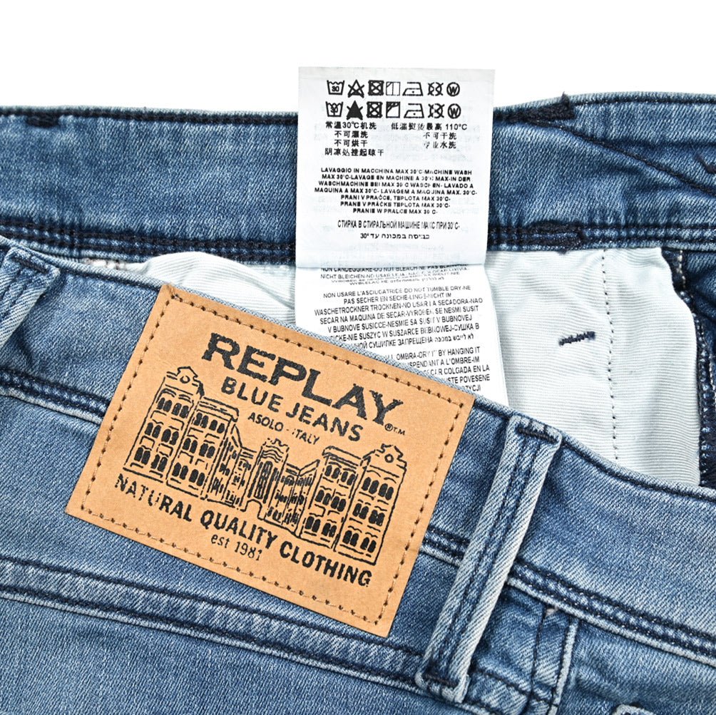 REPLAY ANBASS ストレッチデニム スリムフィットジーンズ / M914Y｜429343-W30-L30｜GUARDAROBA MILANO OFFICIAL STORE