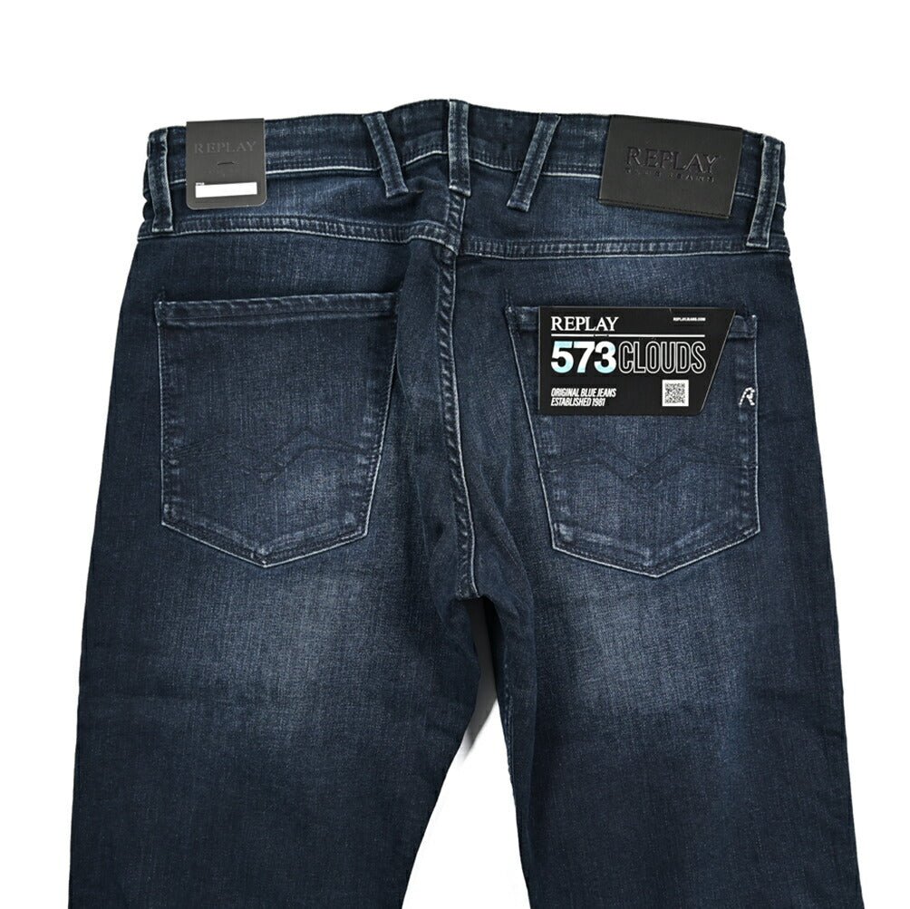 REPLAY ANBASS ストレッチデニム スリムフィットジーンズ / M914Y｜429359-W33-L32｜GUARDAROBA MILANO OFFICIAL STORE