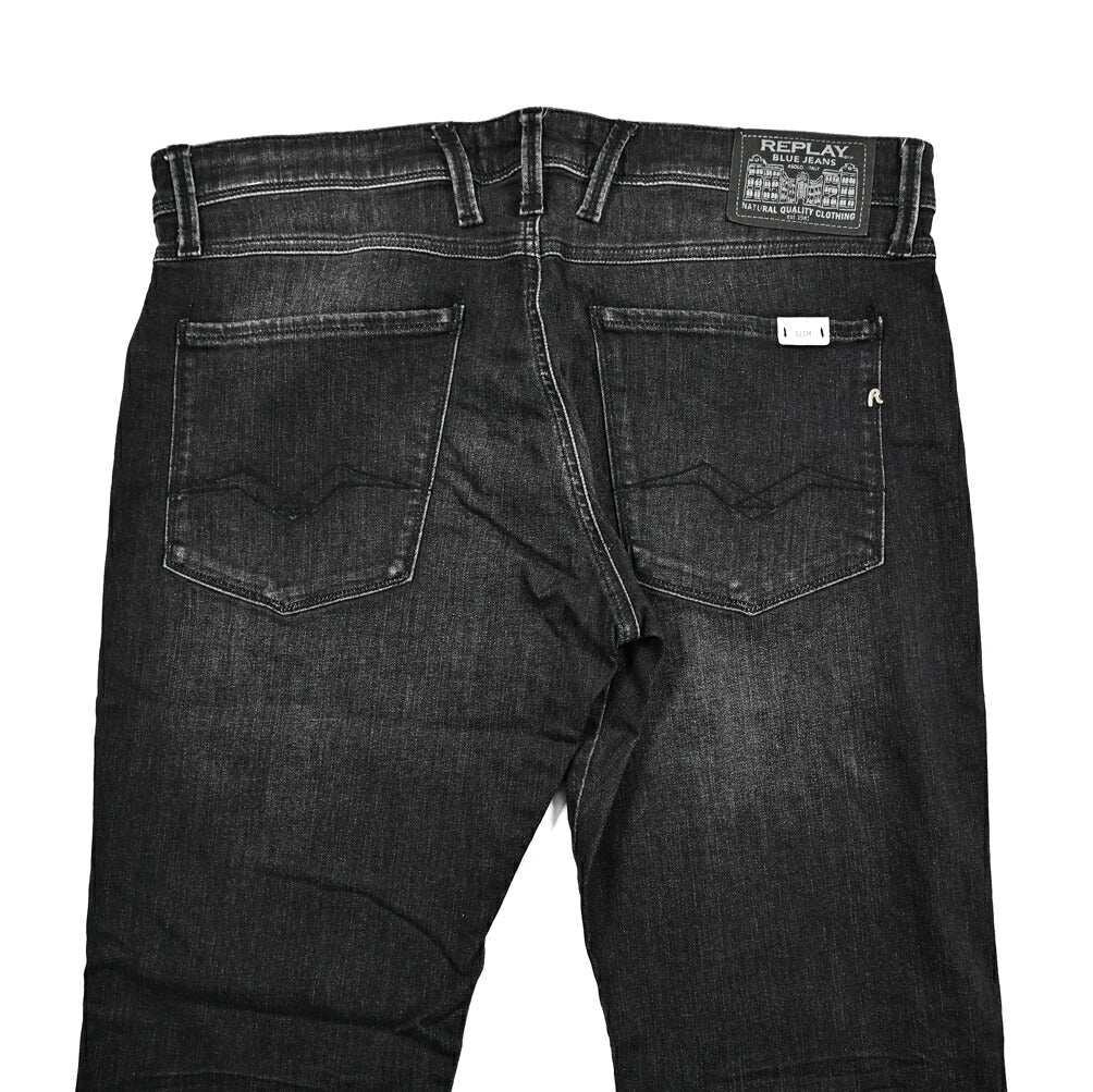 REPLAY ANBASS ストレッチデニム スリムフィットジーンズ / M914Y｜429365-W36-L32｜GUARDAROBA MILANO OFFICIAL STORE