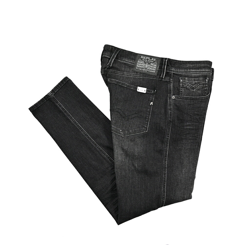 REPLAY ANBASS ストレッチデニム スリムフィットジーンズ / M914Y｜429365-W36-L32｜GUARDAROBA MILANO OFFICIAL STORE