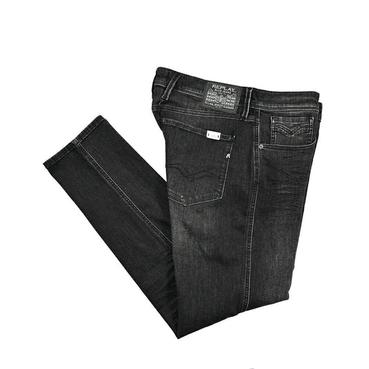 REPLAY ANBASS ストレッチデニム スリムフィットジーンズ / M914Y｜429365-W36-L32｜GUARDAROBA MILANO OFFICIAL STORE