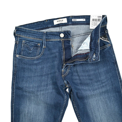 秋冬先行セール｜REPLAY ANBASS ストレッチデニム スリムフィットジーンズ / M914Y｜429381-W32-L32｜GUARDAROBA MILANO OFFICIAL STORE