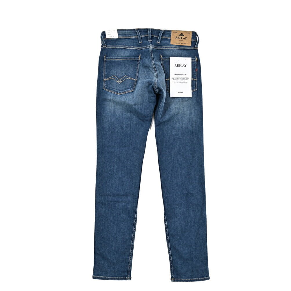秋冬先行セール｜REPLAY ANBASS ストレッチデニム スリムフィットジーンズ / M914Y｜429381-W32-L32｜GUARDAROBA MILANO OFFICIAL STORE
