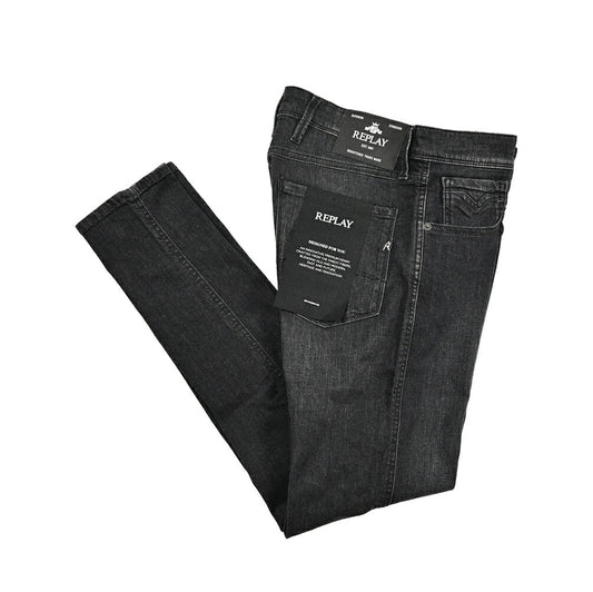 REPLAY ANBASS パワーストレッチデニム スリムフィットジーンズ / M914Y｜429420｜GUARDAROBA MILANO OFFICIAL STORE