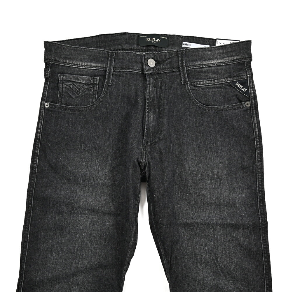 REPLAY ANBASS パワーストレッチデニム スリムフィットジーンズ / M914Y｜429420｜GUARDAROBA MILANO OFFICIAL STORE