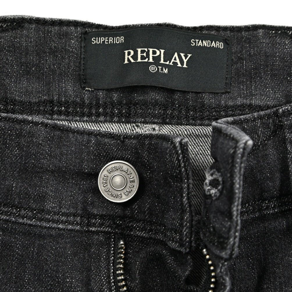 REPLAY ANBASS パワーストレッチデニム スリムフィットジーンズ / M914Y｜429420｜GUARDAROBA MILANO OFFICIAL STORE