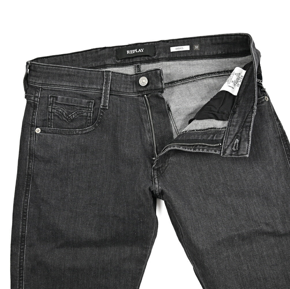 REPLAY ANBASS ストレッチデニム スリムフィットジーンズ / M914Y｜429520｜GUARDAROBA MILANO OFFICIAL STORE