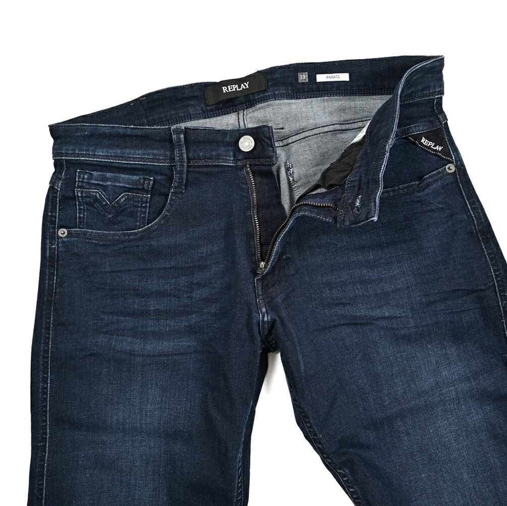 REPLAY ANBASS ストレッチデニム スリムフィットジーンズ / M914Y｜429574｜GUARDAROBA MILANO OFFICIAL STORE