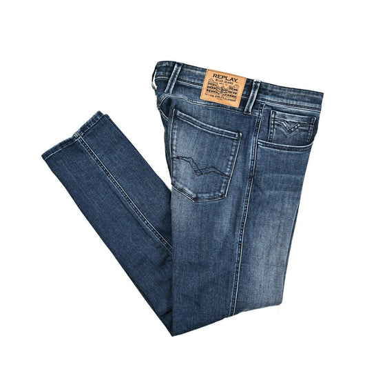 REPLAY ANBASS ストレッチデニム スリムフィットジーンズ / M914Y｜429584｜GUARDAROBA MILANO OFFICIAL STORE