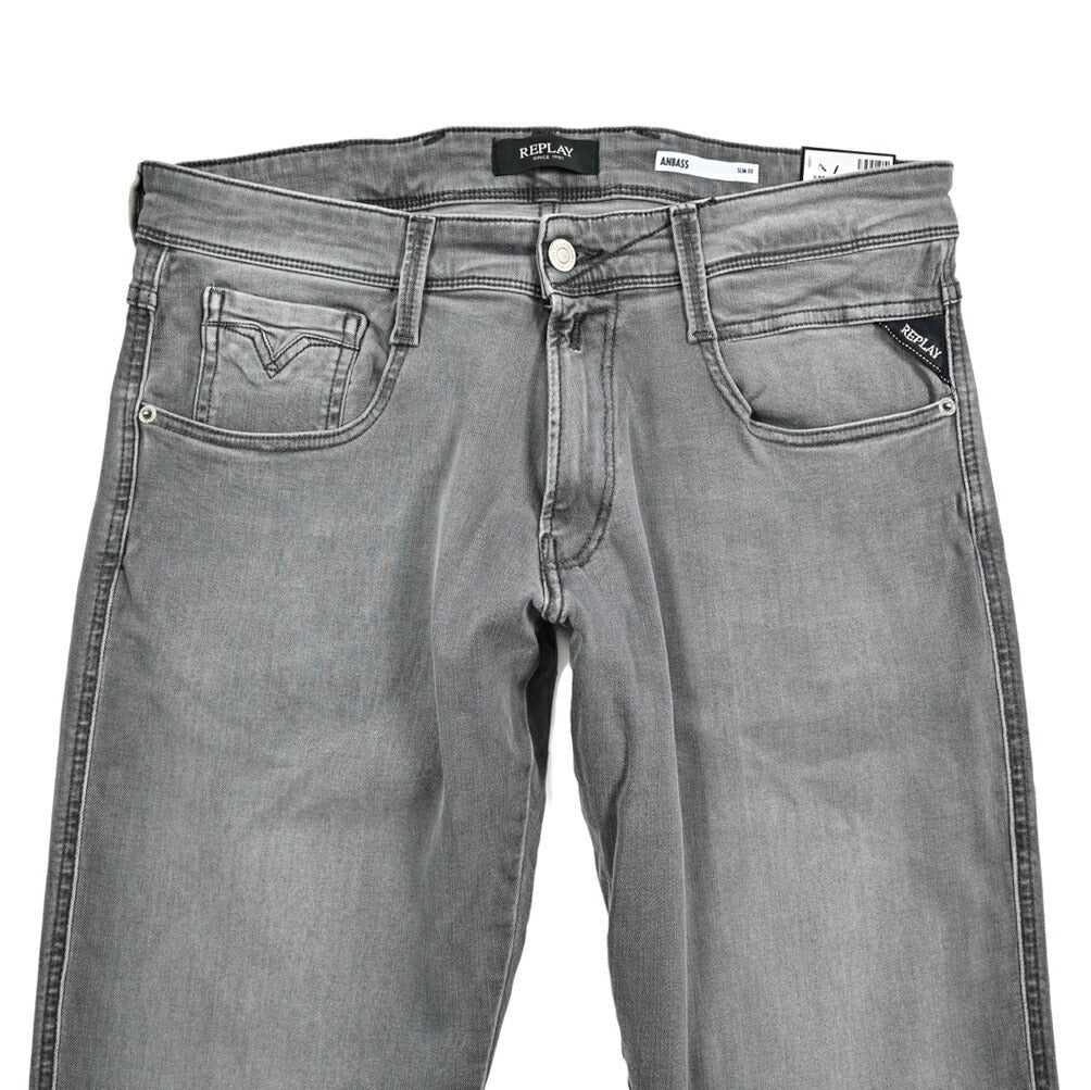 秋冬先行セール｜REPLAY ANBASS ストレッチデニム スリムフィットジーンズ / MA914｜427586-W30-L30｜GUARDAROBA MILANO OFFICIAL STORE