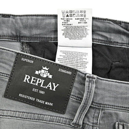秋冬先行セール｜REPLAY ANBASS ストレッチデニム スリムフィットジーンズ / MA914｜427586-W30-L30｜GUARDAROBA MILANO OFFICIAL STORE