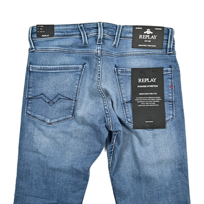 秋冬先行セール｜REPLAY ANBASS ストレッチデニム スリムフィットジーンズ / MA914｜428691-W31-L32｜GUARDAROBA MILANO OFFICIAL STORE