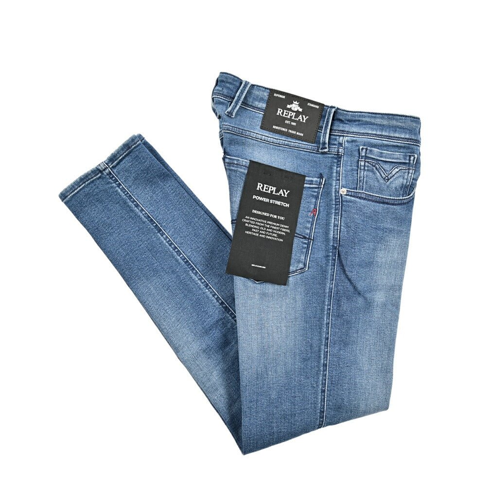 秋冬先行セール｜REPLAY ANBASS ストレッチデニム スリムフィットジーンズ / MA914｜428691-W31-L32｜GUARDAROBA MILANO OFFICIAL STORE