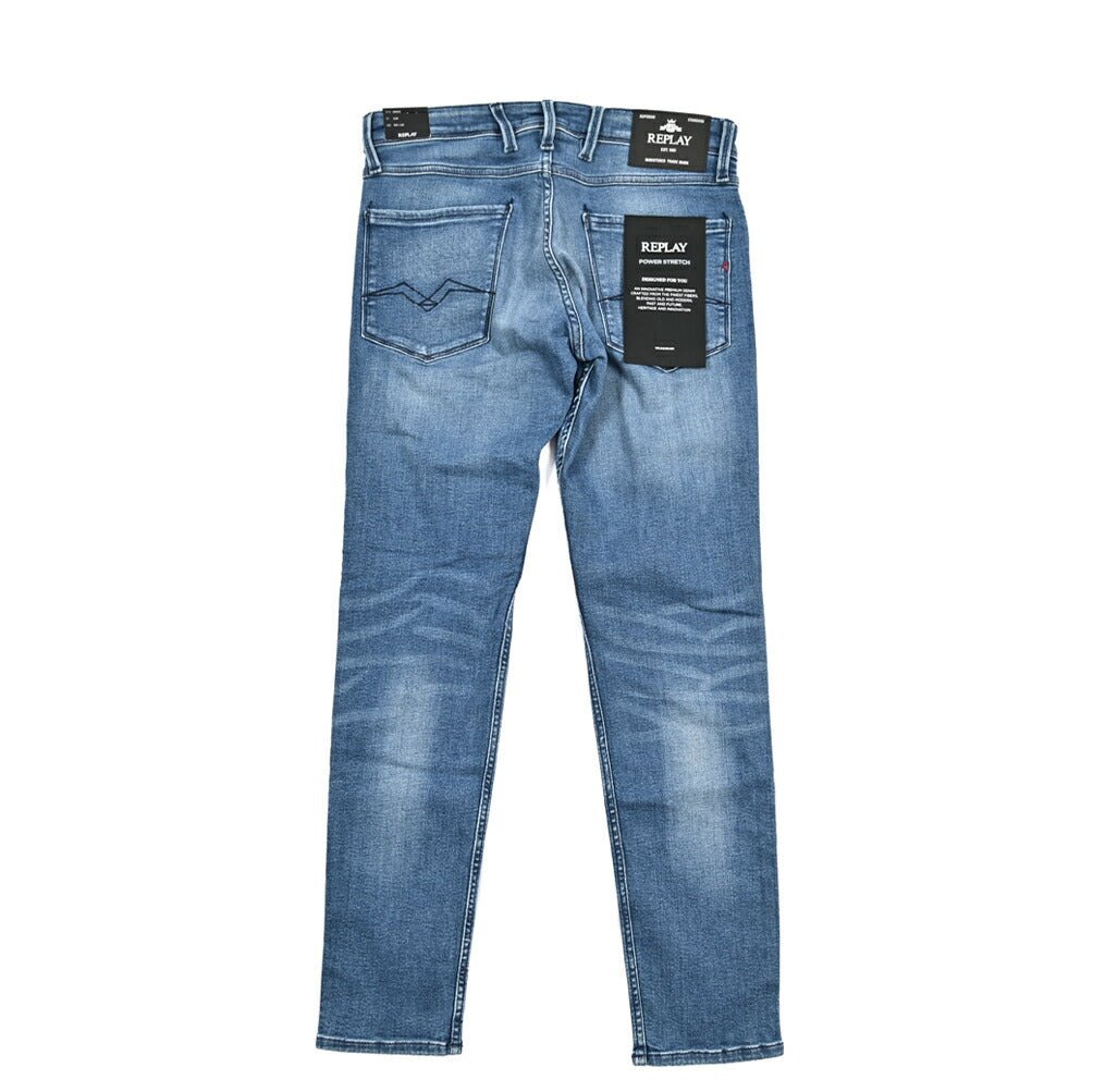 秋冬先行セール｜REPLAY ANBASS ストレッチデニム スリムフィットジーンズ / MA914｜428691-W31-L32｜GUARDAROBA MILANO OFFICIAL STORE
