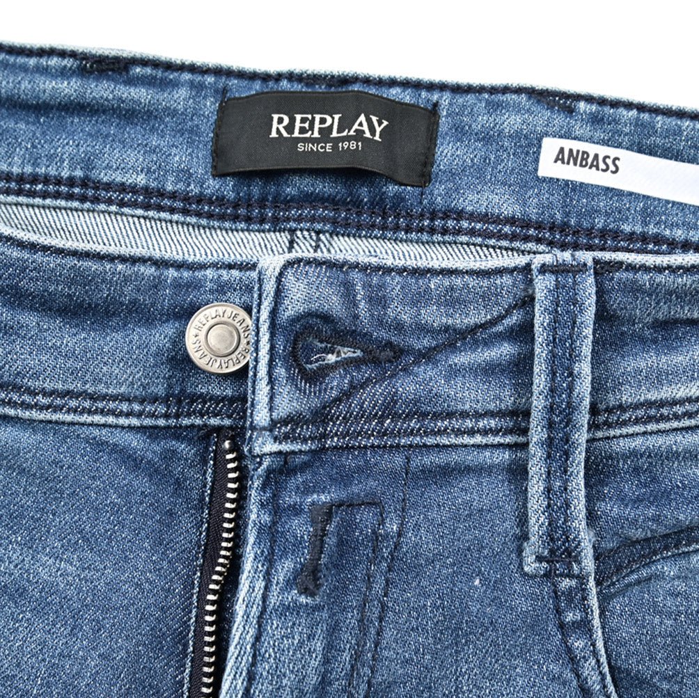 秋冬先行セール｜REPLAY ANBASS ストレッチデニム スリムフィットジーンズ / MA914｜428691-W31-L32｜GUARDAROBA MILANO OFFICIAL STORE