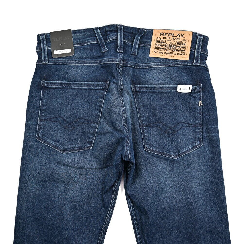 REPLAY ANBASS ストレッチデニム スリムフィットジーンズ / MA914｜429179-W31-L30｜GUARDAROBA MILANO OFFICIAL STORE