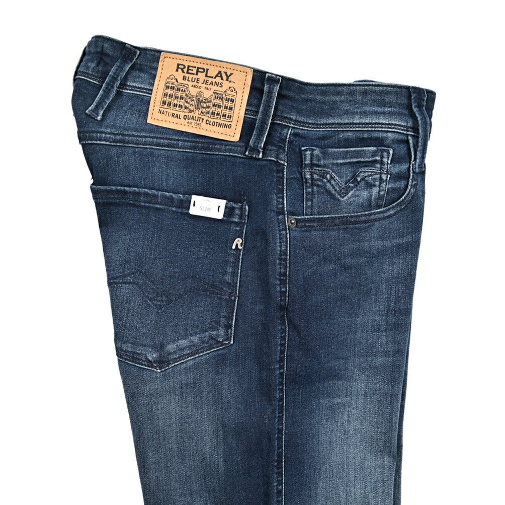 REPLAY ANBASS ストレッチデニム スリムフィットジーンズ / MA914Y｜429171-W30-L30｜GUARDAROBA MILANO OFFICIAL STORE